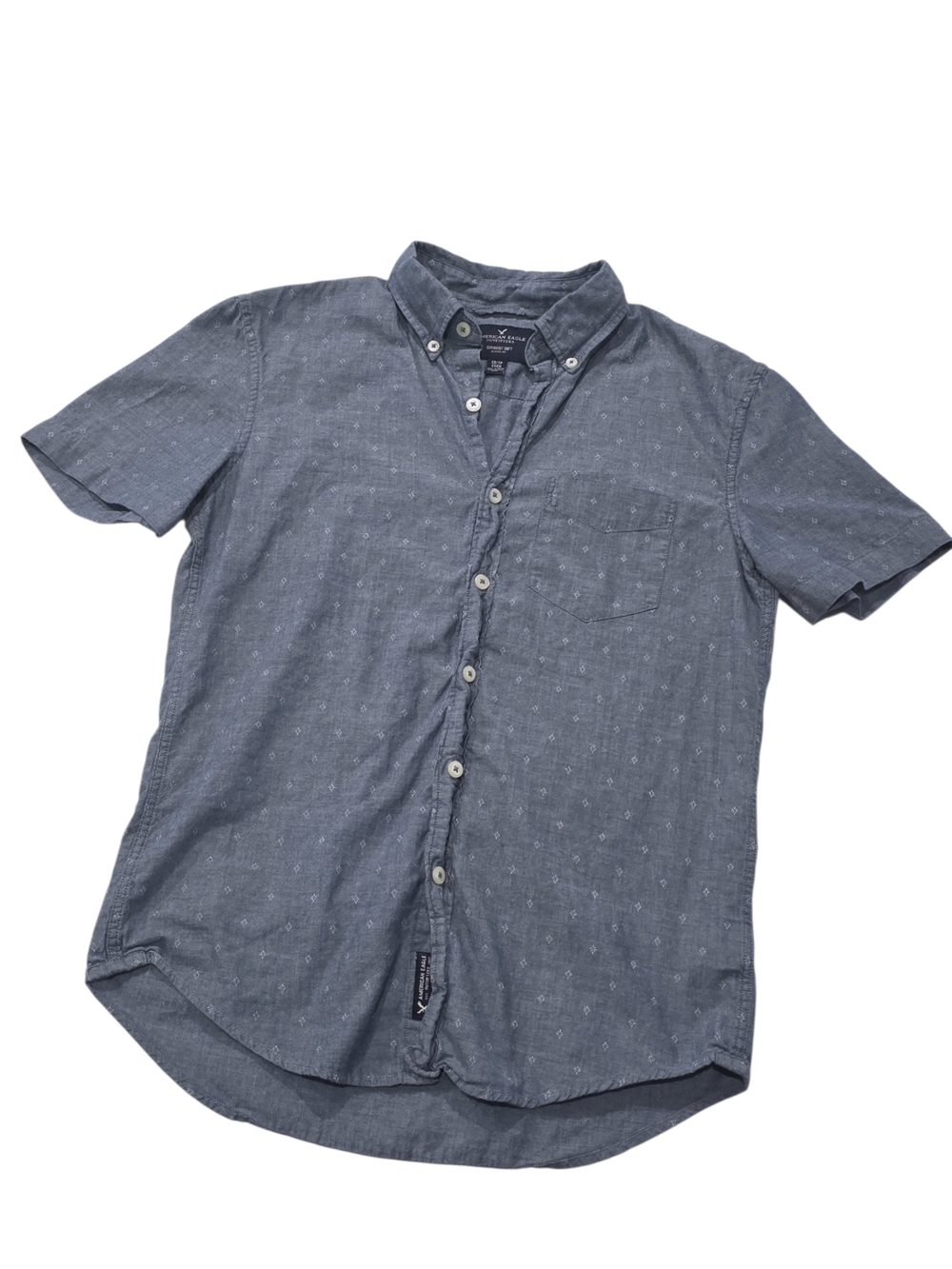American Eagle Outfitters Men's Short-Sleeve Shirt Size Xtra Small (XS) E67